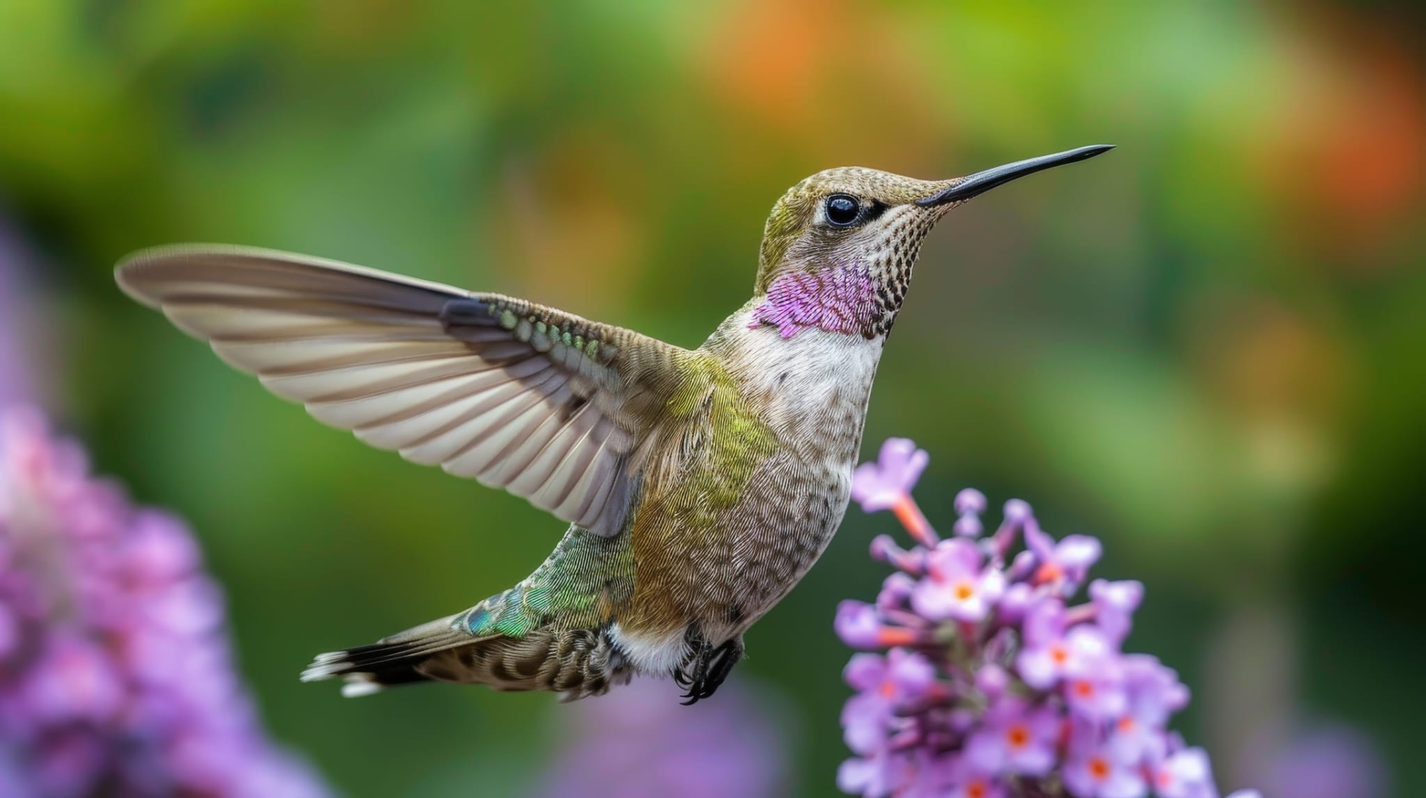 colibrí como representación del equilibrio psicológico